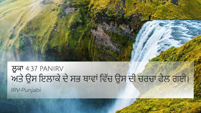 ਲੂਕਾ 4:37 PANIRV Bible Verse Image