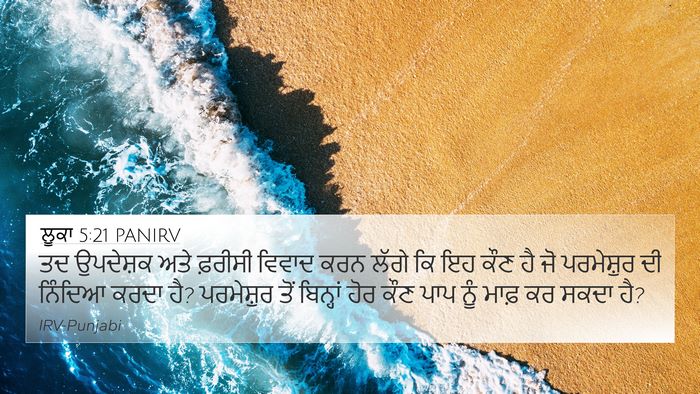 ਲੂਕਾ 5:21 PANIRV Bible Verse Image