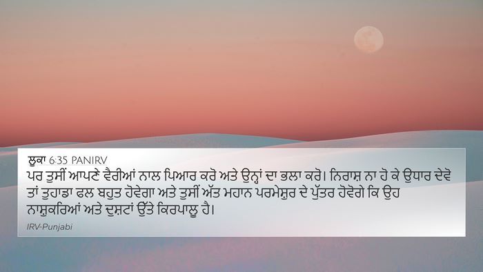 ਲੂਕਾ 6:35 PANIRV Bible Verse Image