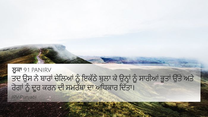 ਲੂਕਾ 9:1 PANIRV Bible Verse Image