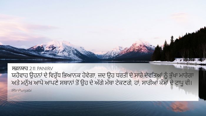 ਸਫ਼ਨਯਾਹ 2:11 PANIRV Bible Verse Image