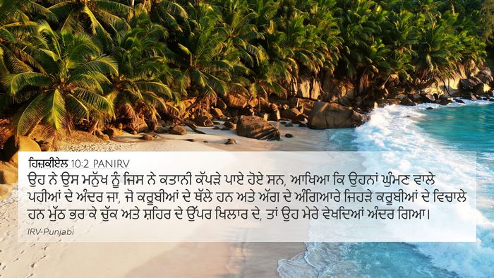 ਹਿਜ਼ਕੀਏਲ 10:2 PANIRV Bible Verse Image