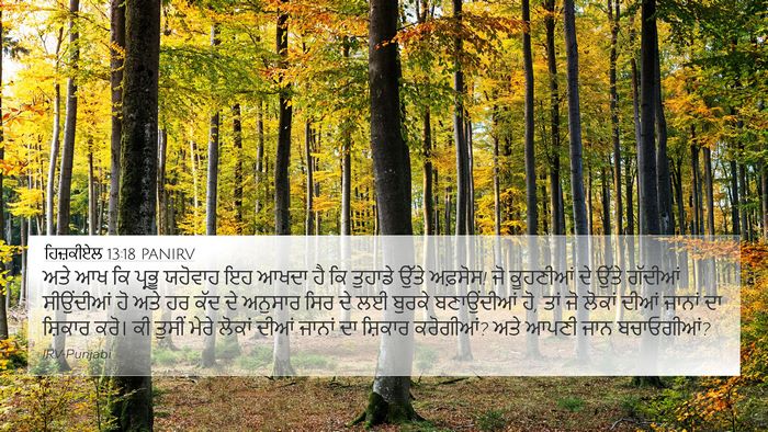 ਹਿਜ਼ਕੀਏਲ 13:18 PANIRV Bible Verse Image