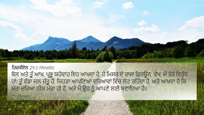 ਹਿਜ਼ਕੀਏਲ 29:3 PANIRV Bible Verse Image
