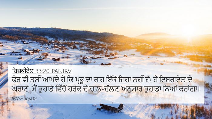 ਹਿਜ਼ਕੀਏਲ 33:20 PANIRV Bible Verse Image