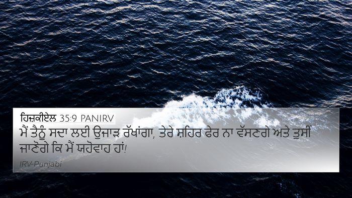 ਹਿਜ਼ਕੀਏਲ 35:9 PANIRV Bible Verse Image