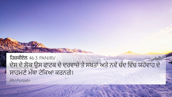 ਹਿਜ਼ਕੀਏਲ 46:3 PANIRV Bible Verse Image