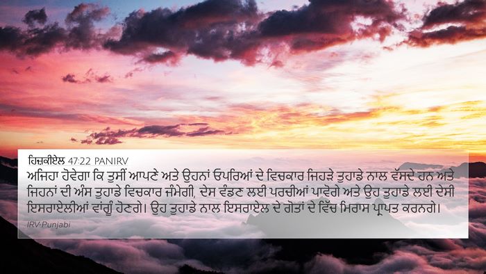 ਹਿਜ਼ਕੀਏਲ 47:22 PANIRV Bible Verse Image