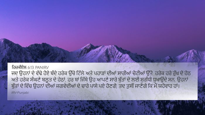 ਹਿਜ਼ਕੀਏਲ 6:13 PANIRV Bible Verse Image
