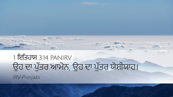 1 ਇਤਿਹਾਸ 3:14 PANIRV Bible Verse Image