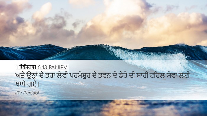 1 ਇਤਿਹਾਸ 6:48 PANIRV Bible Verse Image