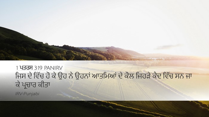 1 ਪਤਰਸ 3:19 PANIRV Bible Verse Image