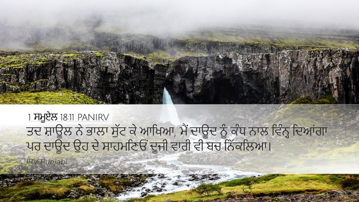 1 ਸਮੂਏਲ 18:11 PANIRV Bible Verse Image
