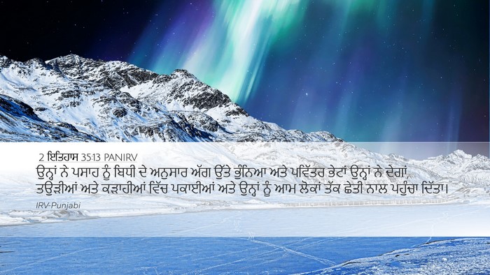 2 ਇਤਿਹਾਸ 35:13 PANIRV Bible Verse Image