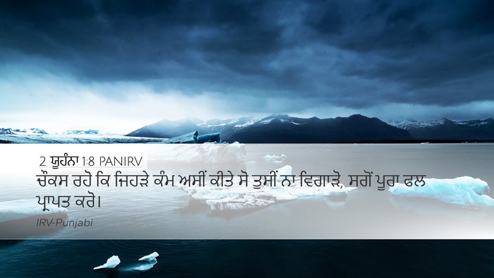 2 ਯੂਹੰਨਾ 1:8 PANIRV Bible Verse Image
