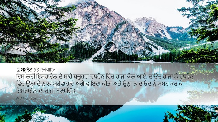 2 ਸਮੂਏਲ 5:3 PANIRV Bible Verse Image