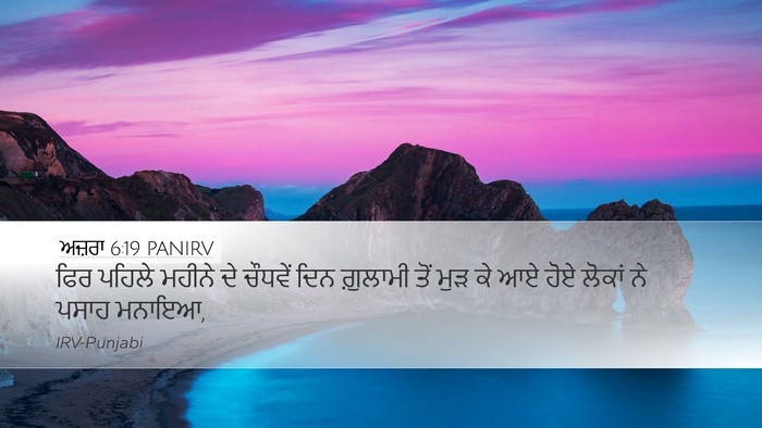 ਅਜ਼ਰਾ 6:19 PANIRV Bible Verse Image