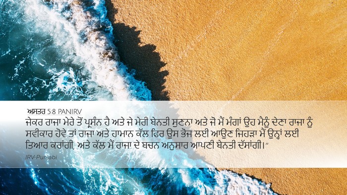 ਅਸਤਰ 5:8 PANIRV Bible Verse Image