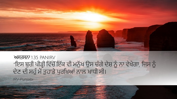 ਅਸਤਸਨਾ 1:35 PANIRV Bible Verse Image