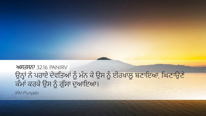 ਅਸਤਸਨਾ 32:16 PANIRV Bible Verse Image