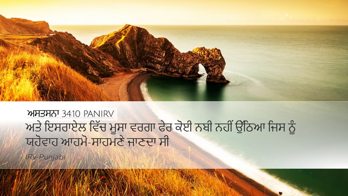 ਅਸਤਸਨਾ 34:10 PANIRV Bible Verse Image