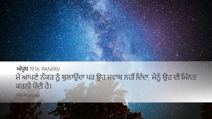 ਅੱਯੂਬ 19:16 PANIRV Bible Verse Image