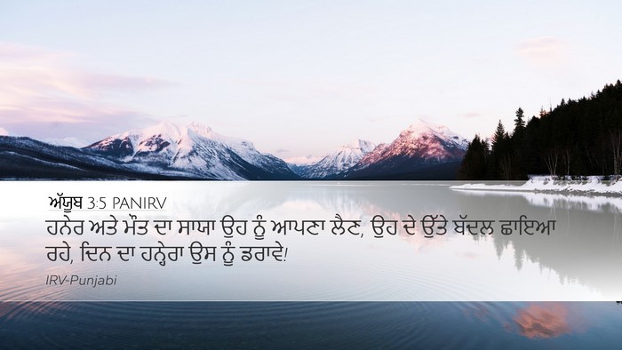 ਅੱਯੂਬ 3:5 PANIRV Bible Verse Image
