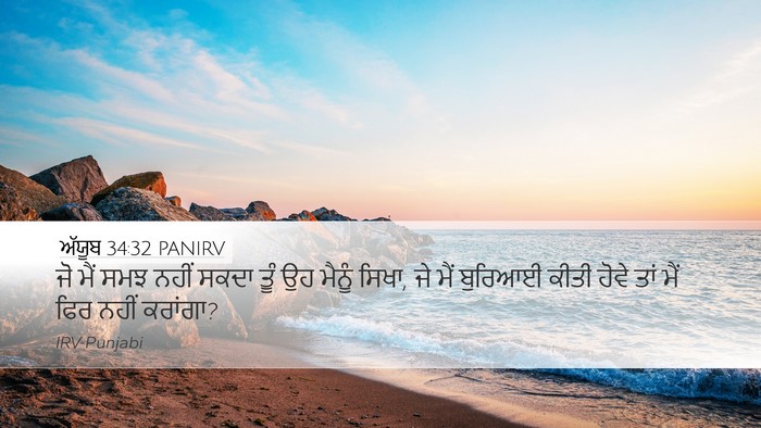 ਅੱਯੂਬ 34:32 PANIRV Bible Verse Image