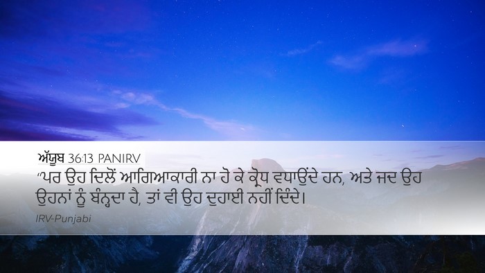 ਅੱਯੂਬ 36:13 PANIRV Bible Verse Image