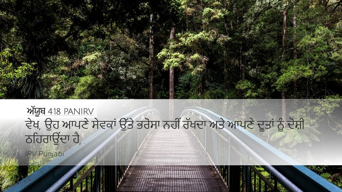 ਅੱਯੂਬ 4:18 PANIRV Bible Verse Image