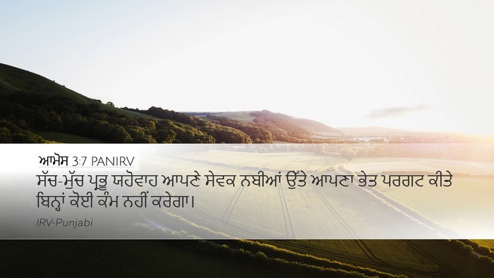 ਆਮੋਸ 3:7 PANIRV Bible Verse Image