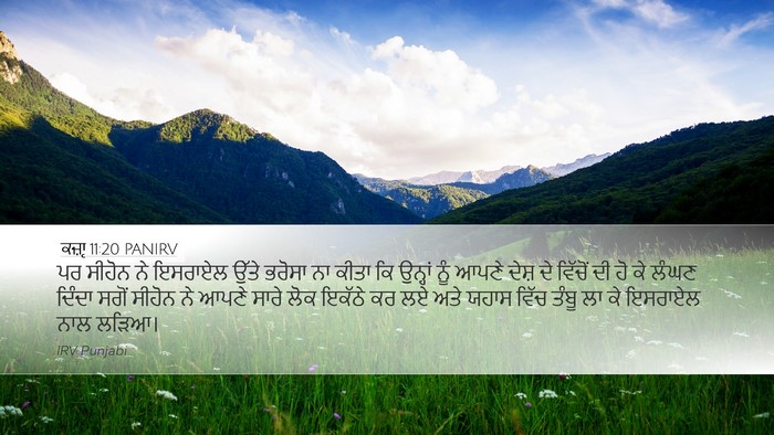 ਕਜ਼ਾૃ 11:20 PANIRV Bible Verse Image