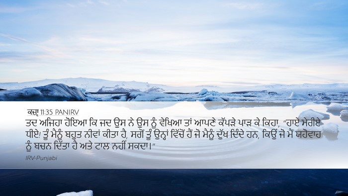 ਕਜ਼ਾૃ 11:35 PANIRV Bible Verse Image