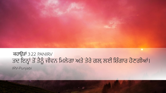 ਕਹਾਉਤਾਂ 3:22 PANIRV Desktop Wallpaper - ਤਦ ਇਨ੍ਹਾਂ ਤੋਂ - Desktop Bible Verse Wallpaper
