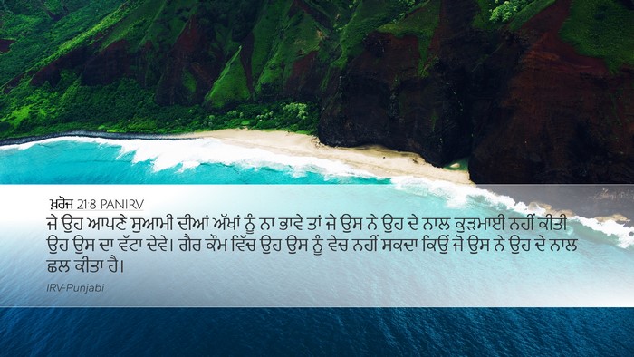 ਖ਼ਰੋਜ 21:8 PANIRV Bible Verse Image
