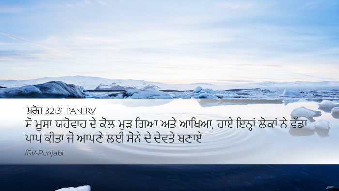 ਖ਼ਰੋਜ 32:31 PANIRV Bible Verse Image