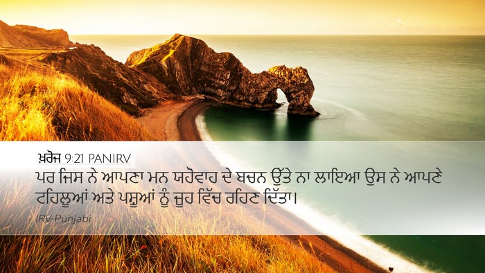 ਖ਼ਰੋਜ 9:21 PANIRV Bible Verse Image