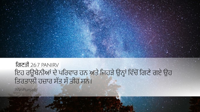 ਗਿਣਤੀ 26:7 PANIRV Bible Verse Image