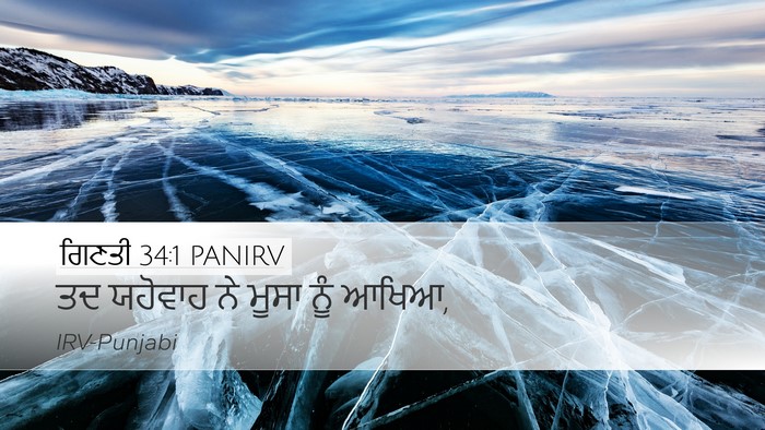 ਗਿਣਤੀ 34:1 PANIRV Bible Verse Image