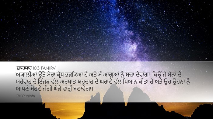 ਜ਼ਕਰਯਾਹ 10:3 PANIRV Bible Verse Image