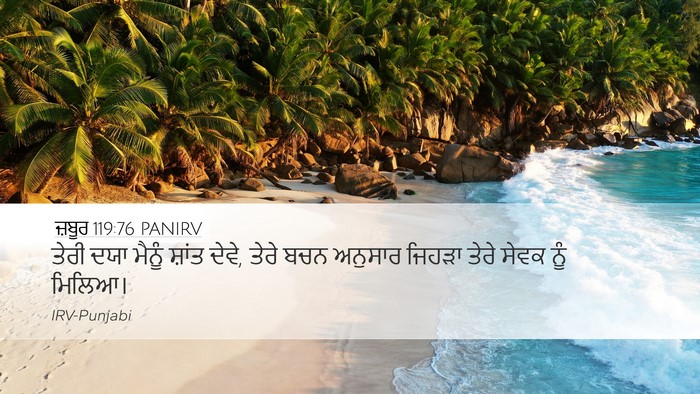 ਜ਼ਬੂਰ 119:76 PANIRV Bible Verse Image