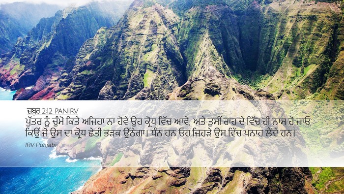 ਜ਼ਬੂਰ 2:12 PANIRV Bible Verse Image