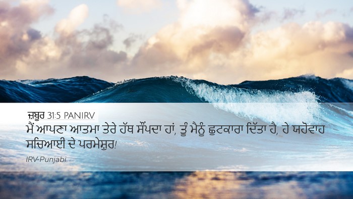 ਜ਼ਬੂਰ 31:5 PANIRV Bible Verse Image