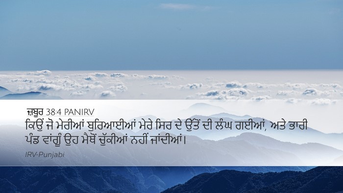 ਜ਼ਬੂਰ 38:4 PANIRV Bible Verse Image