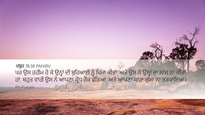 ਜ਼ਬੂਰ 78:38 PANIRV Bible Verse Image