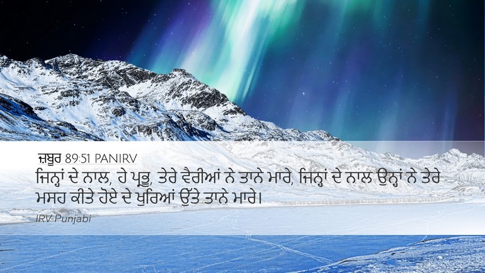 ਜ਼ਬੂਰ 89:51 PANIRV Bible Verse Image