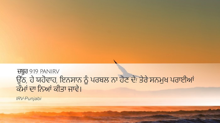 ਜ਼ਬੂਰ 9:19 PANIRV Bible Verse Image