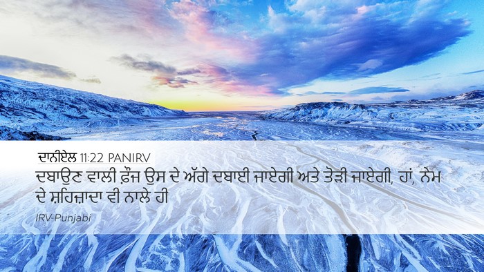 ਦਾਨੀਏਲ 11:22 PANIRV Bible Verse Image