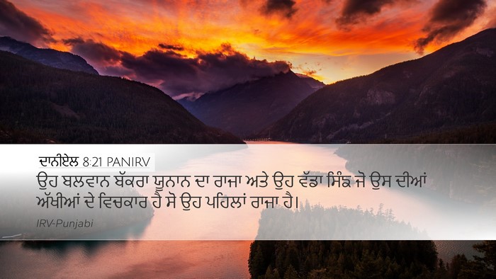 ਦਾਨੀਏਲ 8:21 PANIRV Bible Verse Image