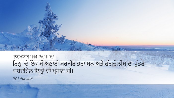 ਨਹਮਯਾਹ 11:14 PANIRV Bible Verse Image